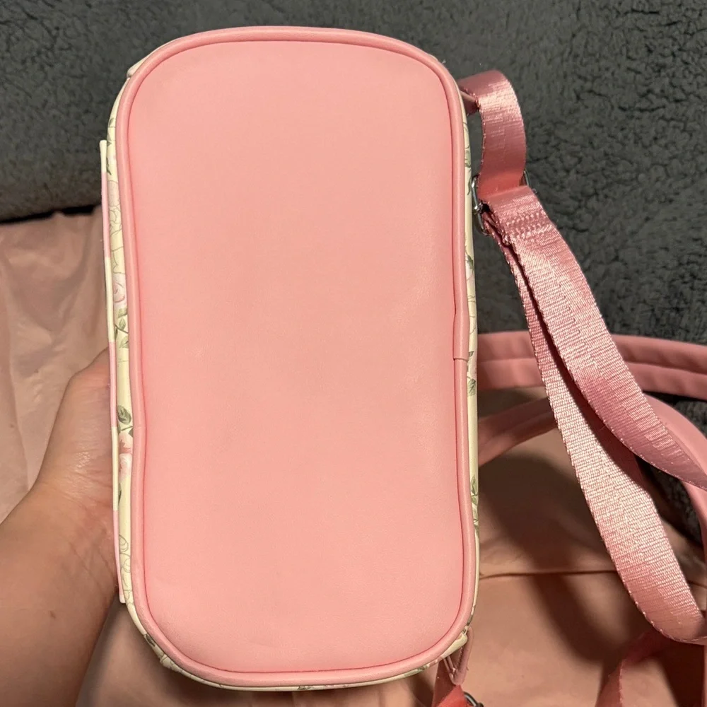 Loungefly Pink Floral Lady and the Tramp Mini Backpack - Picture 5 of 7